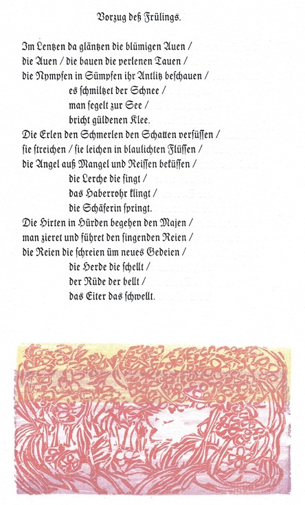 Johann Klaj. Die vier Jahreszeiten.
